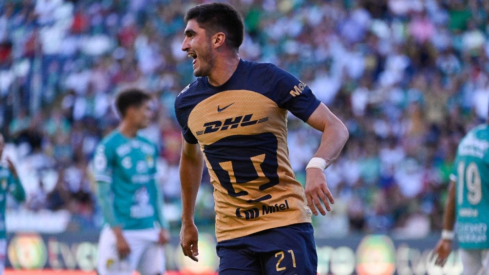 Pumas: Gustavo del Prete y Eduardo Salvio marcaron su primer gol como auriazules