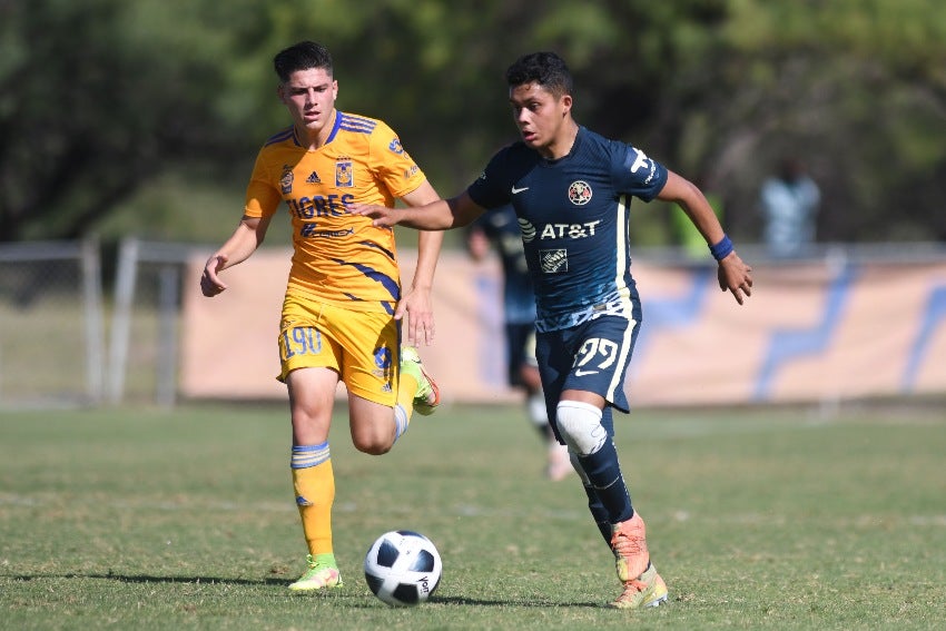 Morrison Palma en un partido de América Sub 20