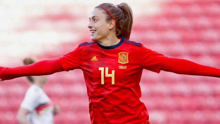 Alexia Putellas in the Spanish national team