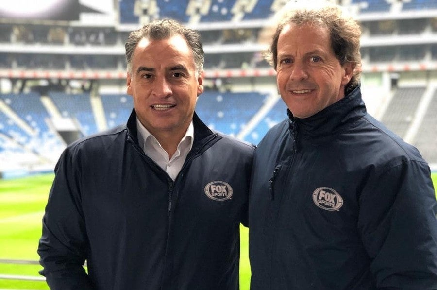 Brailvosky con Fabián Estay en Fox Sports