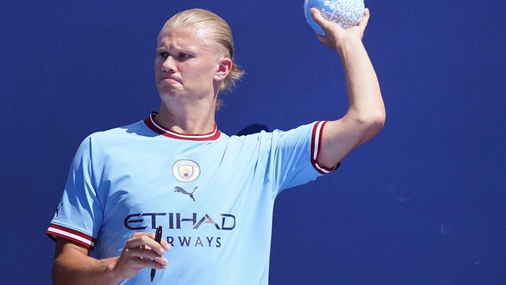 Erling Haaland, el nuevo número '9' del City