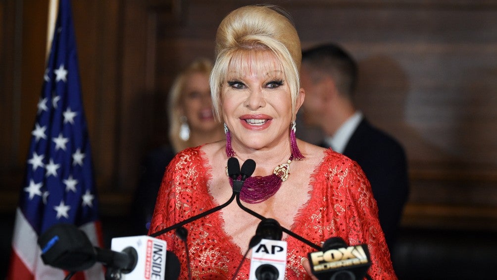 Falleció Ivana Trump, primer esposa de Donald Trump