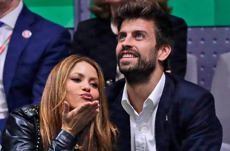 Piqué y Shakira en evento