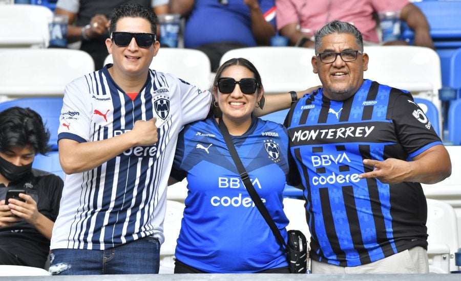 Seguidores de Rayados en el BBVA