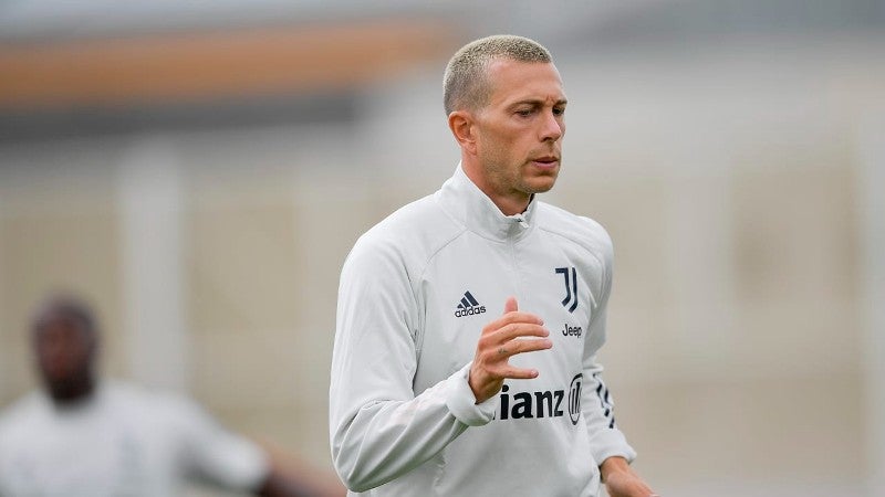 Federico Bernardeschi en entrenamiento con la Juventus