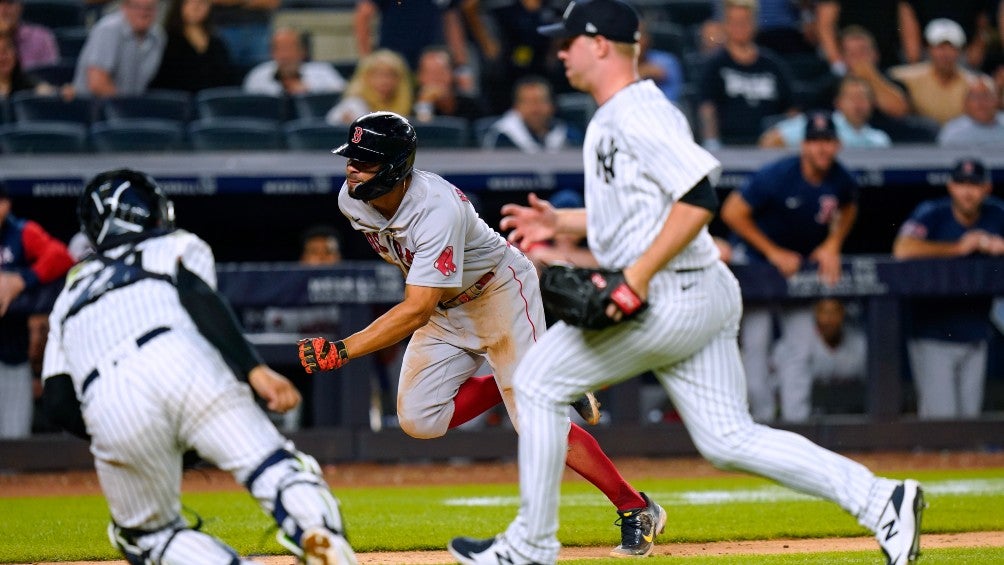 Acciones del juego entre New York Yankees y Boston Red Sox 