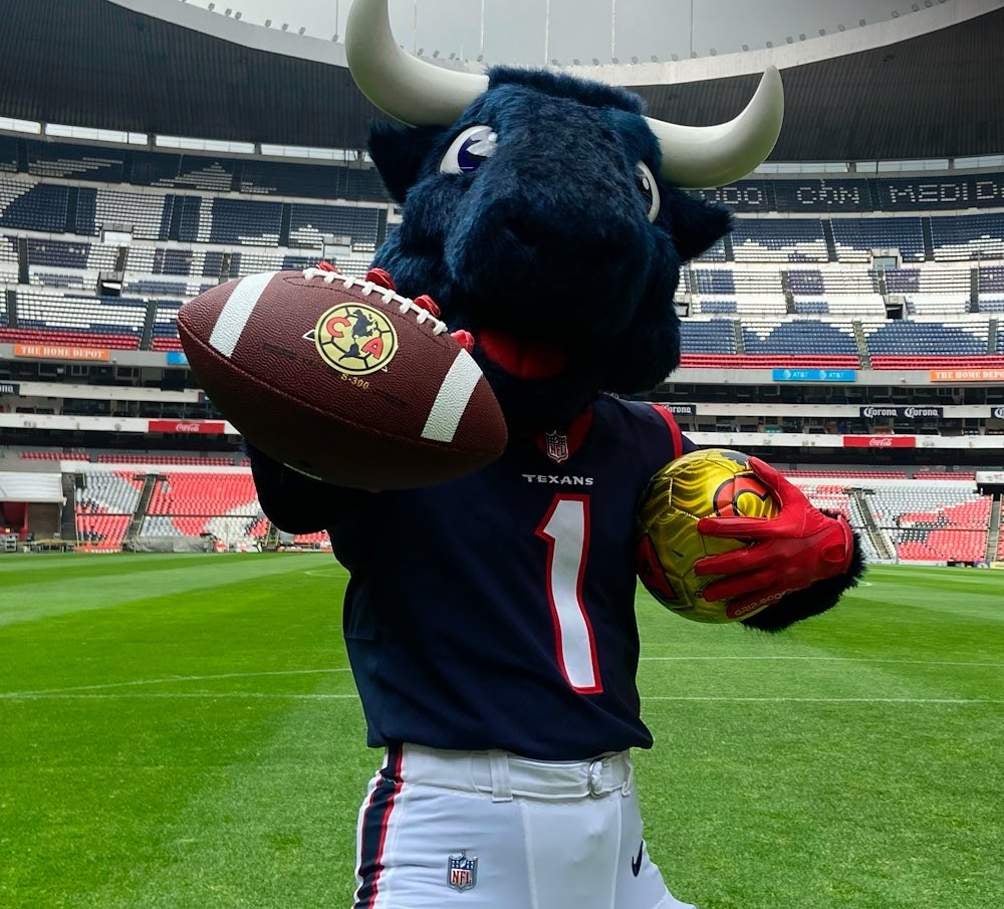 Los Texans en el Estadio Azteca