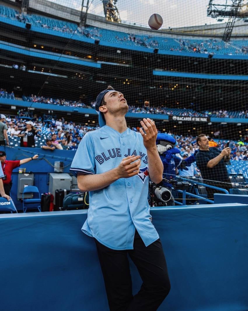 Pato O'Ward previo al lanzamiento en la MLB