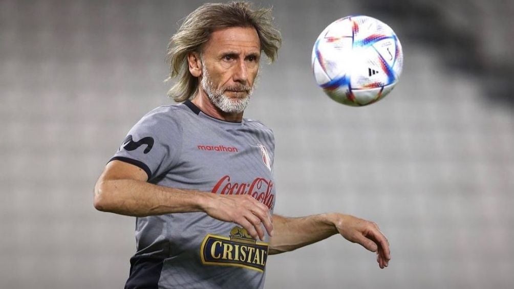 Ricardo Gareca, entrenador de Perú