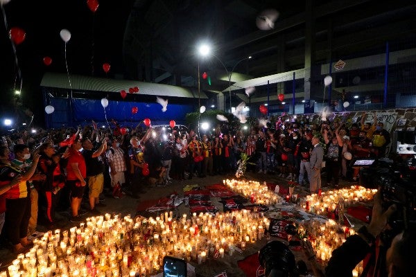 Homenaje a las víctimas de Atlas en el Estadio Jalisco