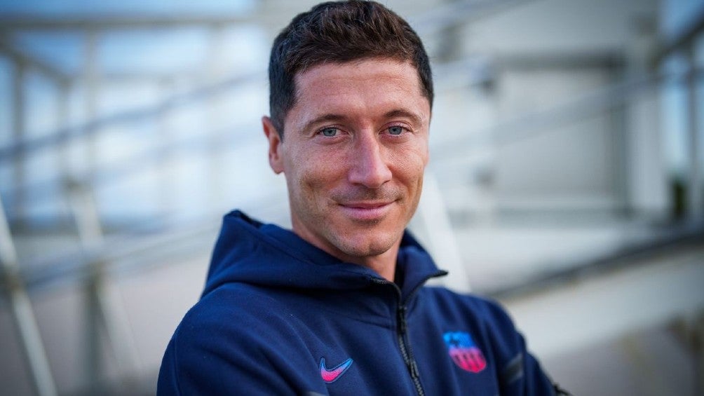 Robert Lewandowski llega a Florida para incorporarse al Barcelona