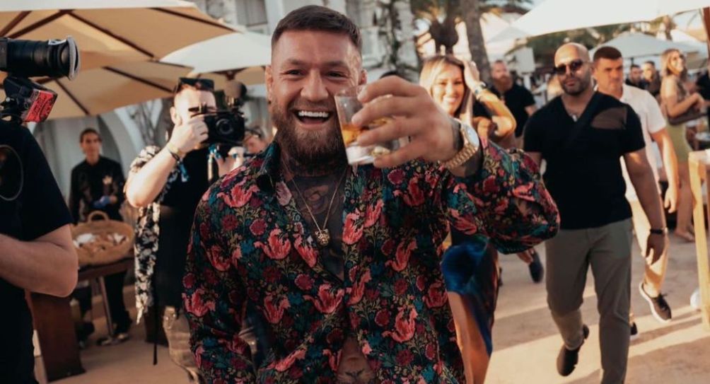 Conor McGregor en su fiesta de cumpleaños