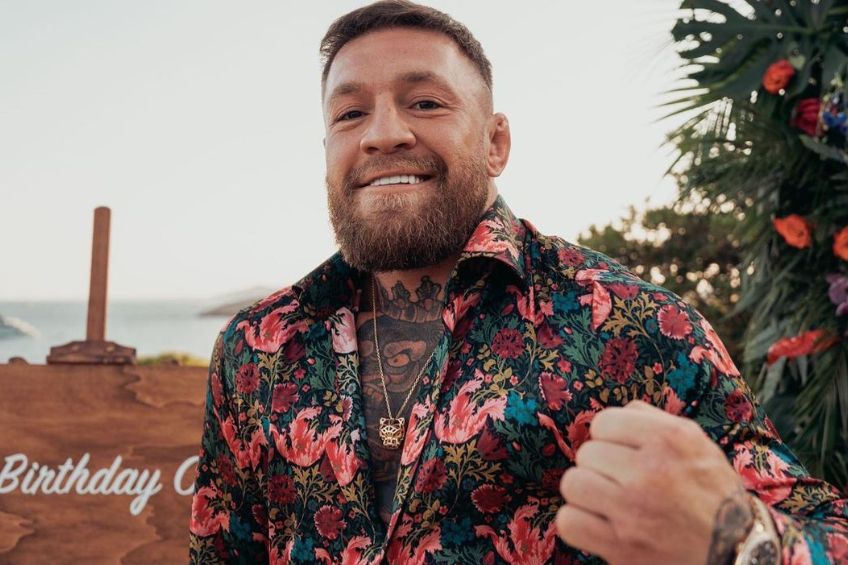 Conor McGregor en su fiesta de cumpleaños