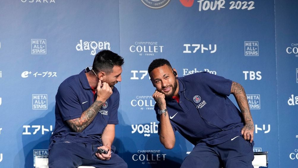 Lionel Messi sirvió de traductor a Neymar