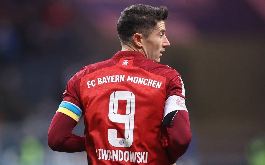 Lewandowski con el Bayern Munich