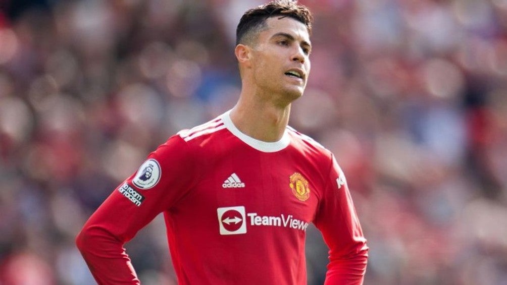 Cristiano Ronaldo en lamento con Manchester United