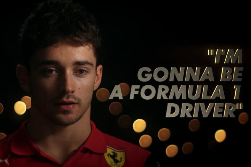 Charles Leclerc en el nuevo documental de la FIA