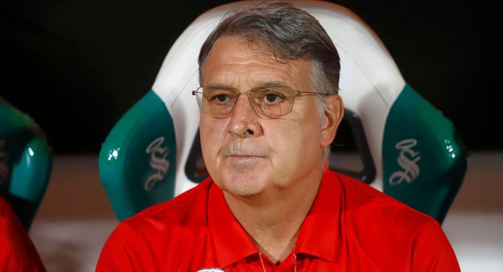 Gerardo Martino previo a un partido de México