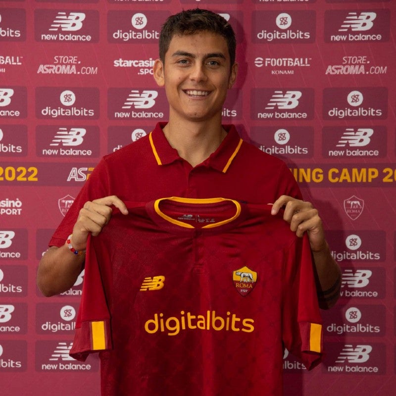 Paulo Dybala, oficialmente nuevo jugador de la Roma