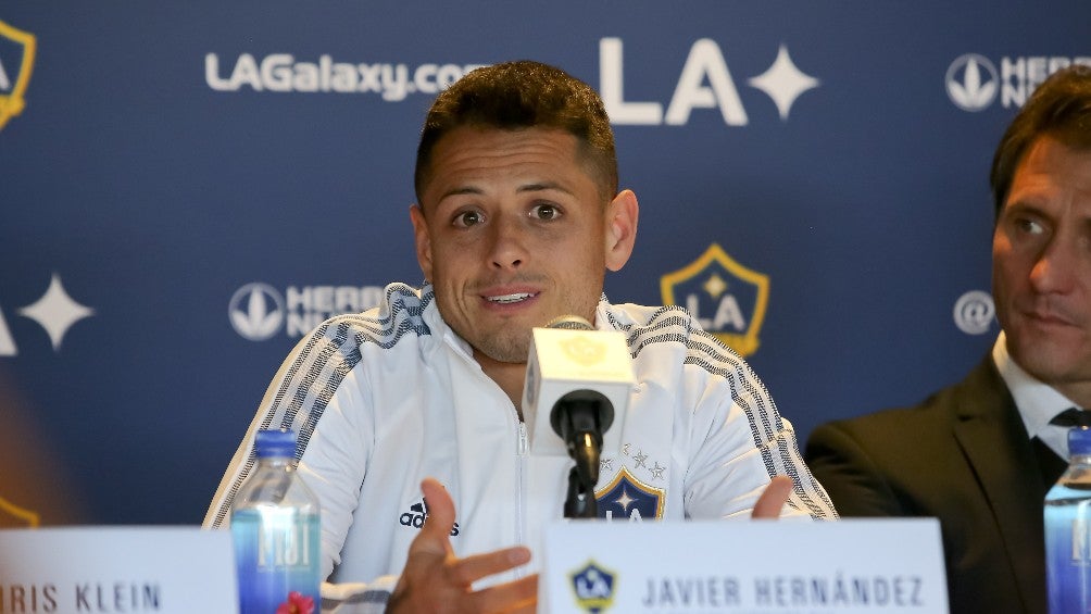 Chicharito lamentó el mal paso del Galaxy