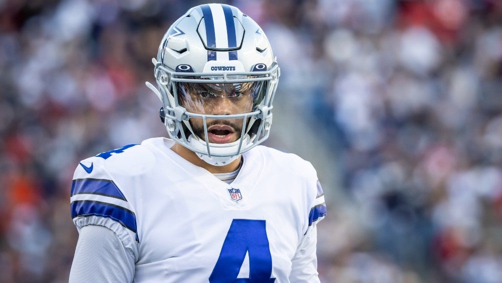 Dak Prescott de los Dallas Cowboys