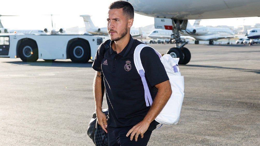 Eden Hazard en Estados Unidos con el Real Madrid