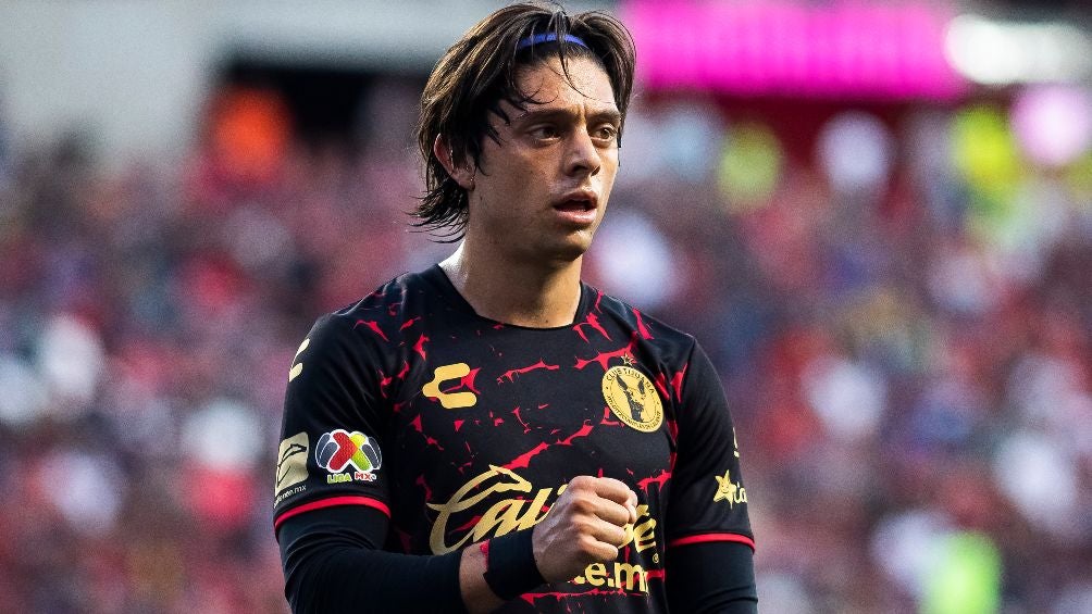 Joaquín Montecinos, delantero de los Xolos de Tijuana