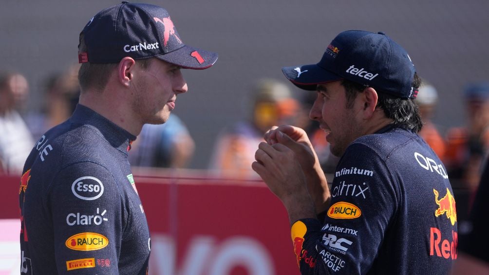 Max Verstappen y Checo Pérez