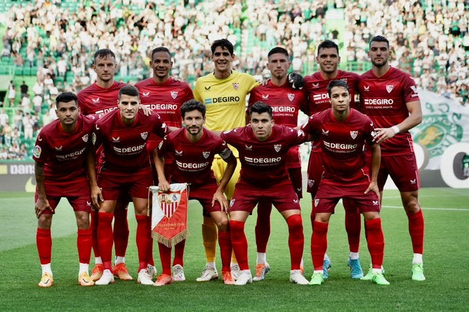 Xi titular del Sevilla vs Sporting