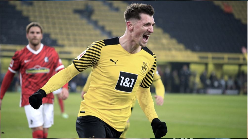 Meunier como jugador del Dortmund