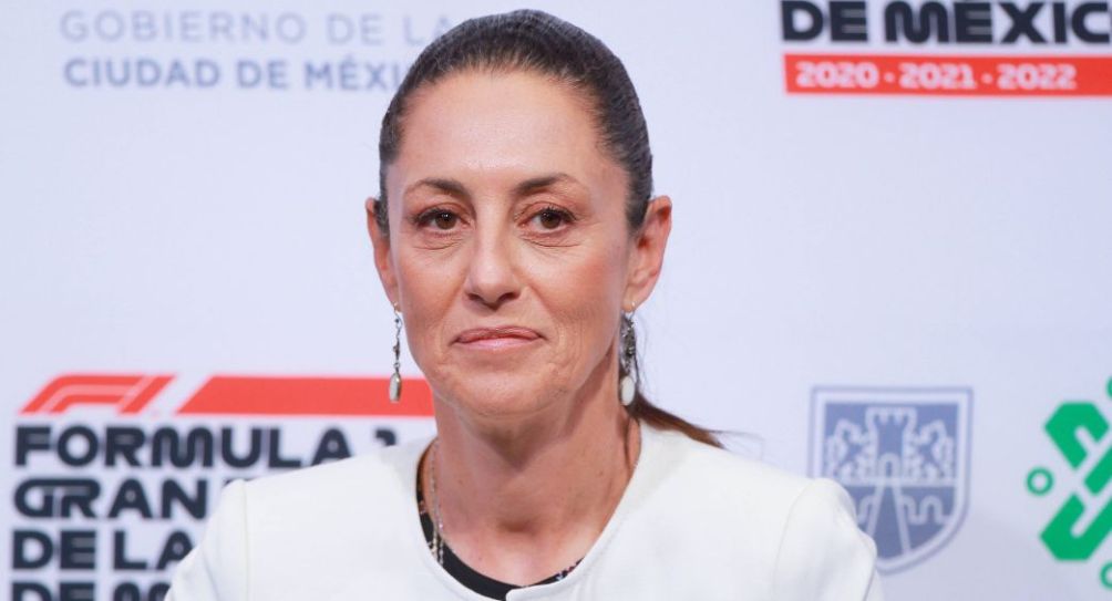 Claudia Sheinbaum previo al Gran Premio de México