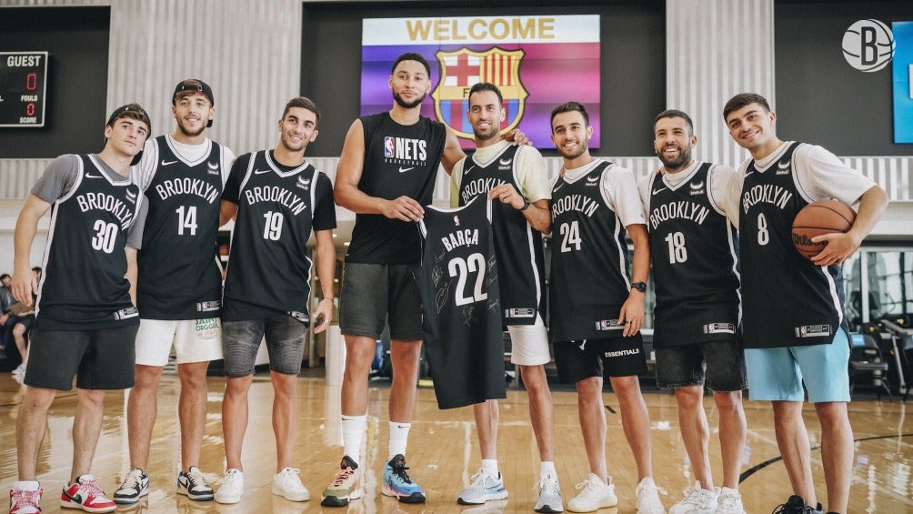 Barcelona y los Nets reunidos en Estados Unidos