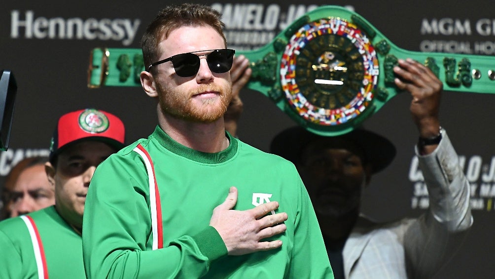 Canelo Álvarez previo a una pelea 