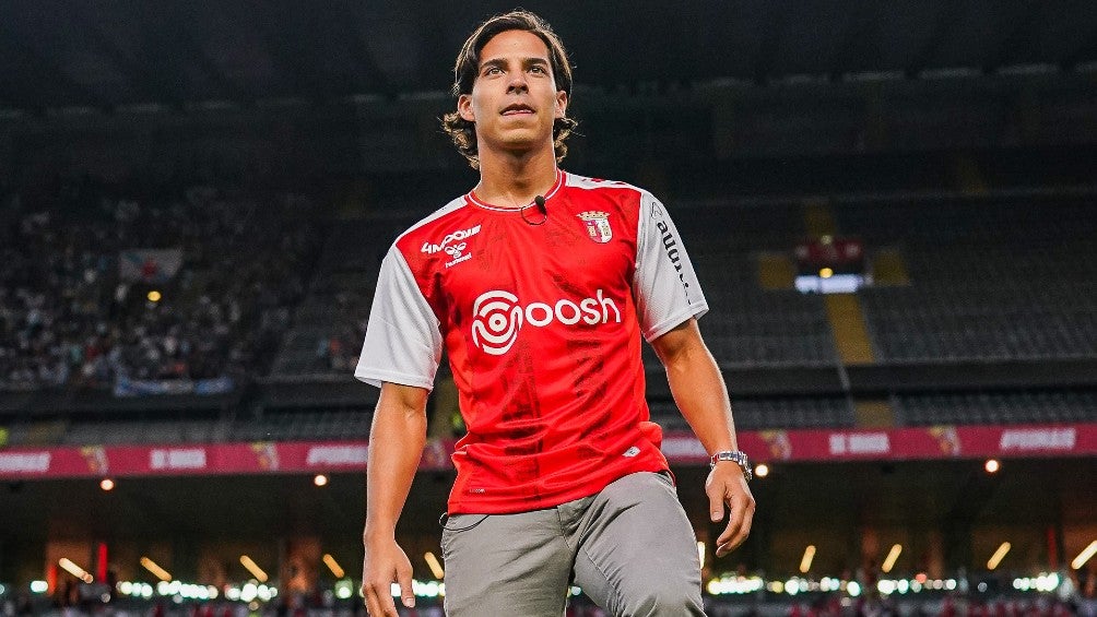 Diego Lainez en presentación con el Braga: 'Espero que esta temporada sea muy ilusionante para todos'