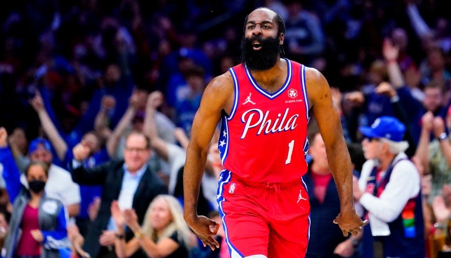 James Harden en juego de 76ers