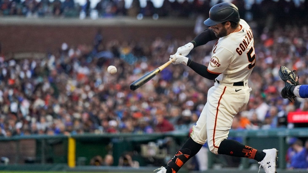 Luis González: Cuadrangular del mexicano en triunfo de San Francisco