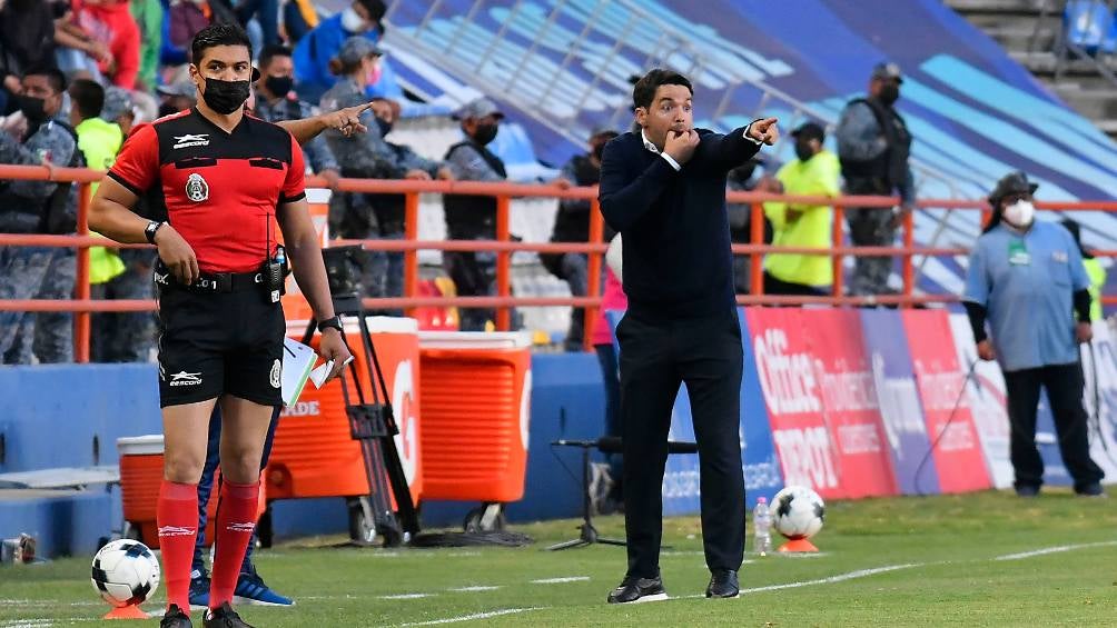 Nicolás Larcamón, técnico del Puebla