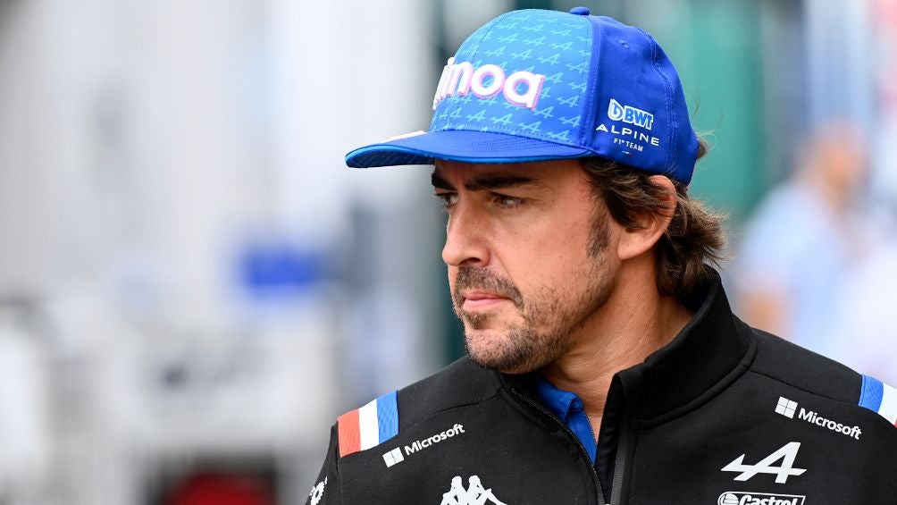 Fernando Alonso con Alpine