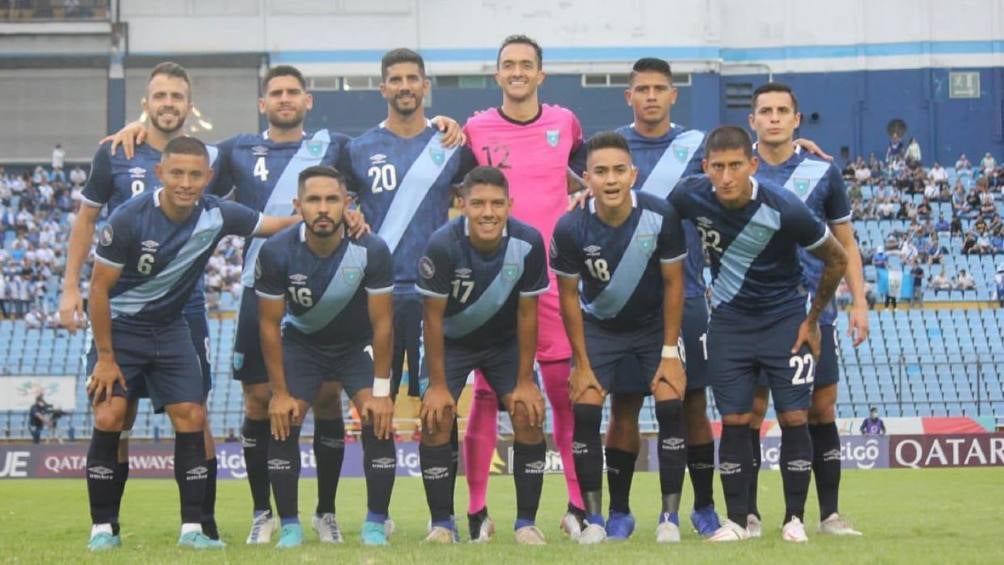 Jugadores de la Selección de Guatemala