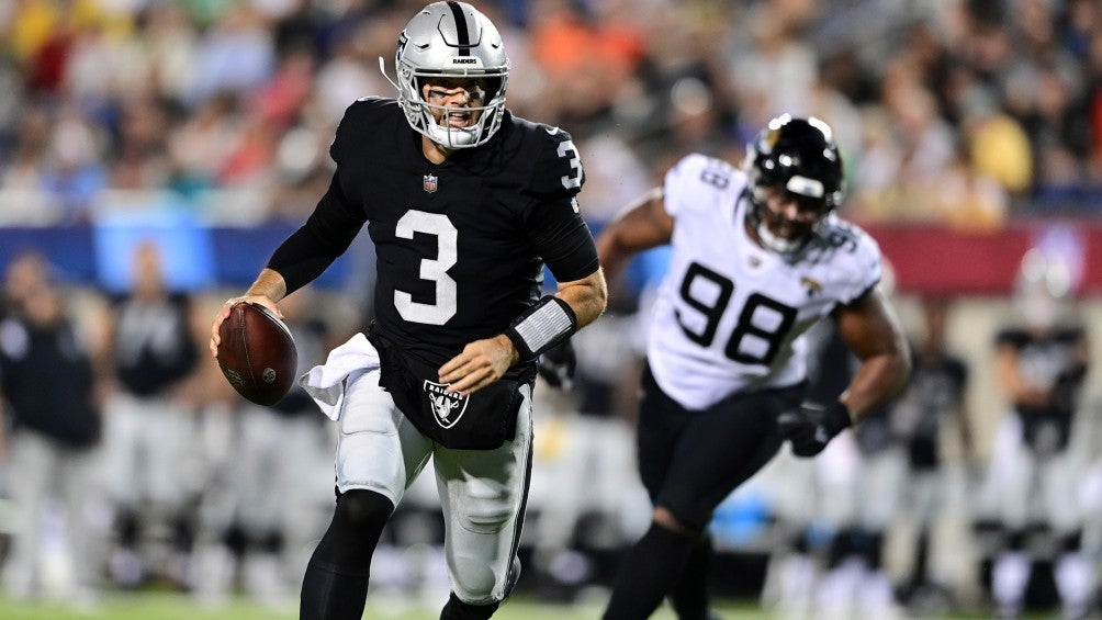 Las Vegas Raiders se impuso a Jacksonville Jaguars en el juego del Salón de la Fama