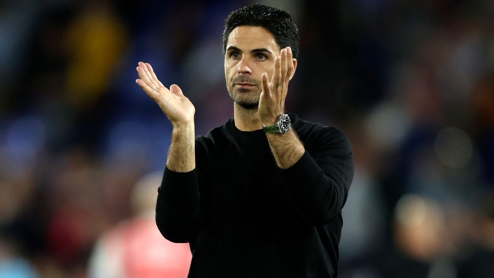 Mikel Arteta aplaudió el trabajo de sus jugadores