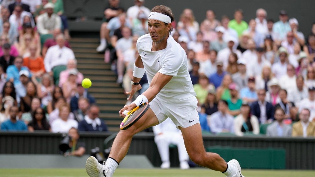 Rafael Nadal durante un partido