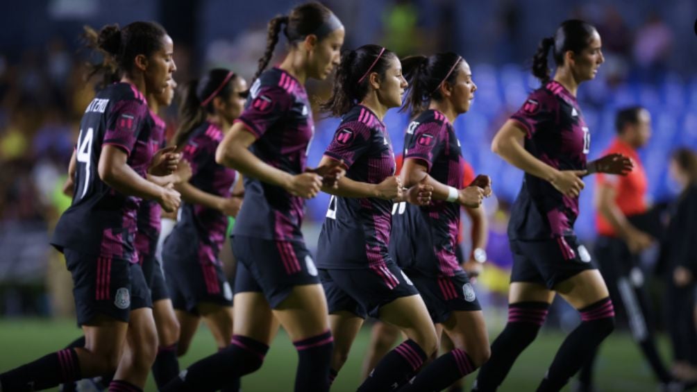 El Tri femenil previo a un partido