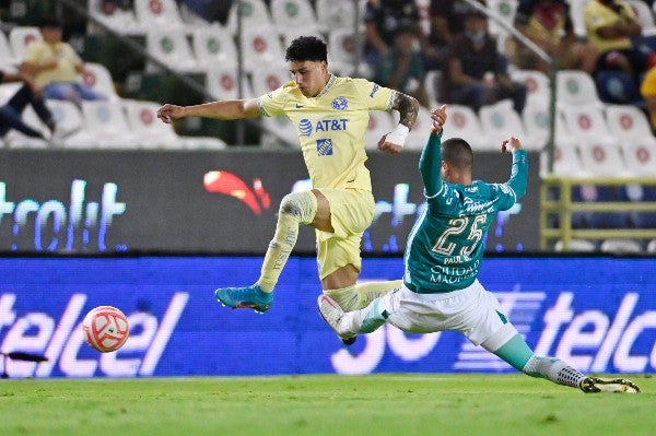 Jorge Sánchez con América vs León