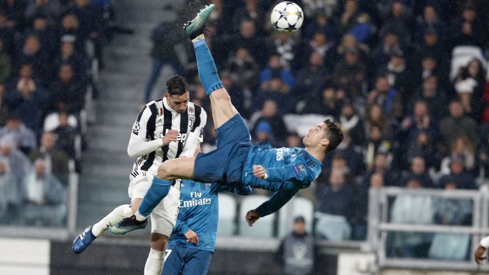 Cristiano Ronaldo realizó su chilena contra la Juventus