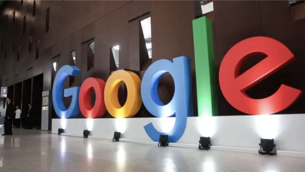 Letras de Google en su sede 