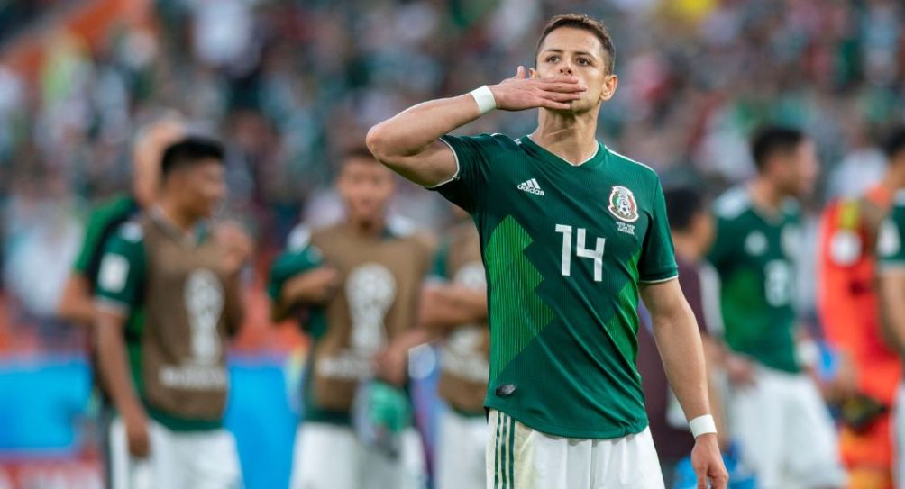 Chicharito tras un partido de México