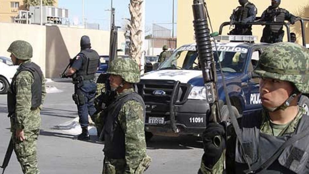 Presencia militar en Juarez 