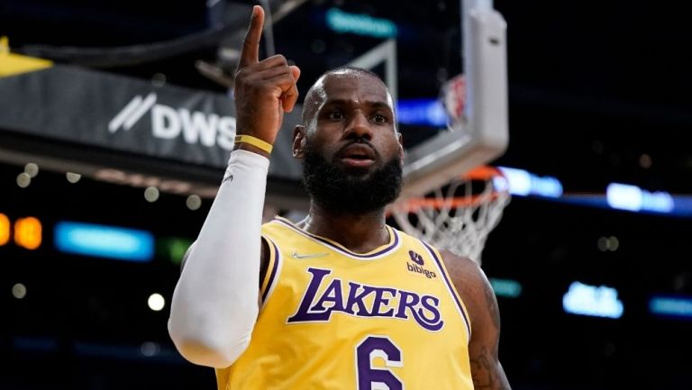 LeBron James con los Lakers