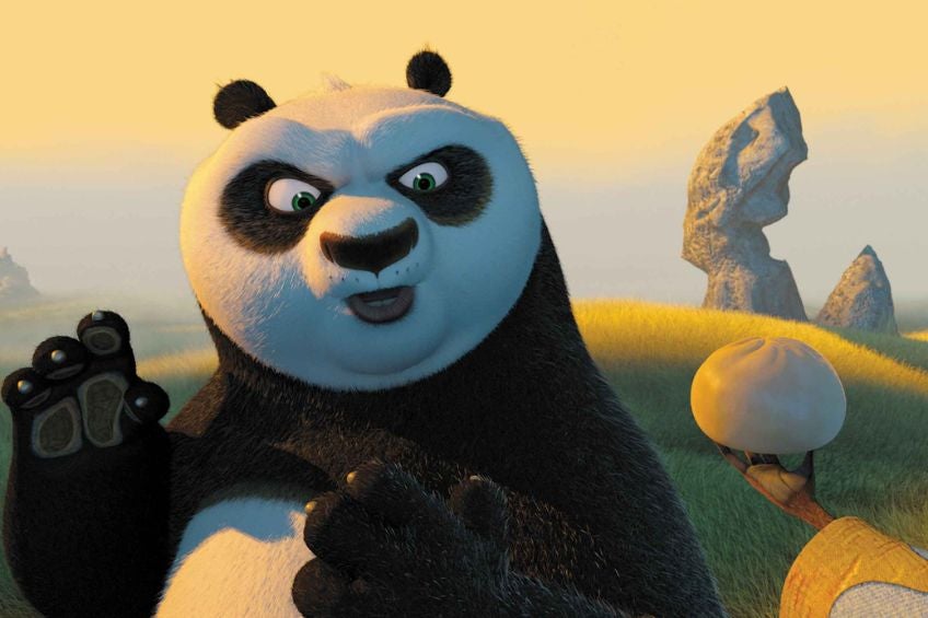 Escenas de la película Kung Fu Panda